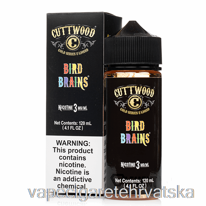 Vape Cigareta Ptičji Mozak - Cuttwood E-tekućina - 120 Ml 3 Mg